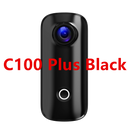 SJCAM C100 Plus Action Camera 4K 30M à prova d'água 2.4G WiFi Action Sport action cam EIS capacete de bicicleta motocicletas