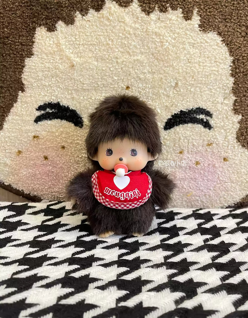 In Stock 15cm Mongon Monkey Kawaii Doll Keychain Bag Pendants Toy Hand Puppet Decompression Children Cute Gift Decoration Gift