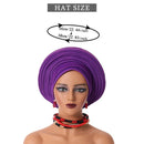 Headtie Africano para Mulheres, Headtie Nigeriana, Aso Oke Headtie, Hijab, Envoltório Cabeça, Turbante, Tampas de Quimioterapia, Lenço Feminino, Alta Qualidade, Festa de Casamento