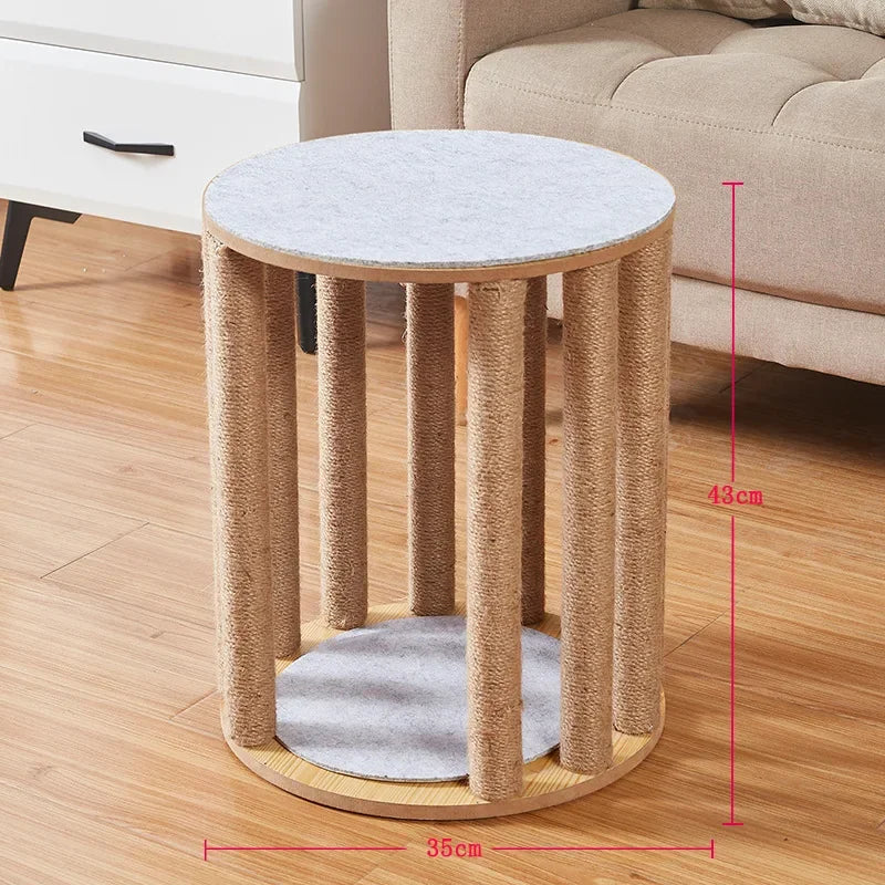 Cat Transparent Space Capsule Cat Nest Climbing Solid Cabin Capsule Wooden Delivery Room Four Seasons Universal Pet Supplies