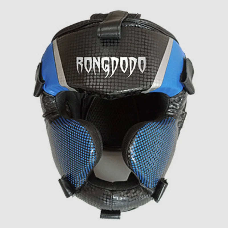 Adults Children MMA Sanda Muay Thai Full-Covered Shock Headgear Training Protective Equipment Boxing Helmet  boxing head guard