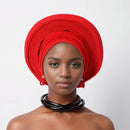 Headtie Africano para Mulheres, Headtie Nigeriano, Aso Oke Headtie, Envoltórios Cabeça, Turbante Gele, Alta Qualidade, Festa de Casamento