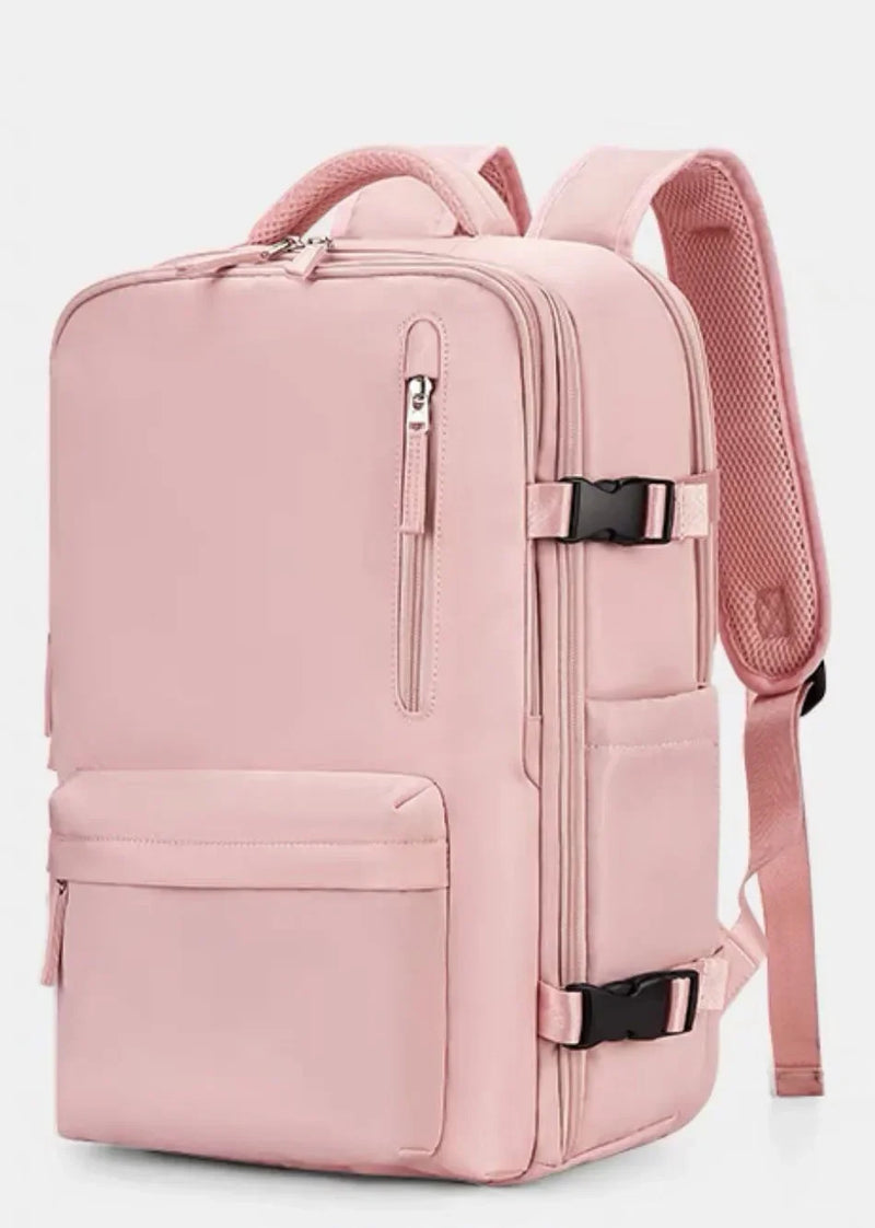 Grande capacidade mochila de viagem ao ar livre mochila feminina saco de sapato mochila de viagem ao ar livre portátil mochila