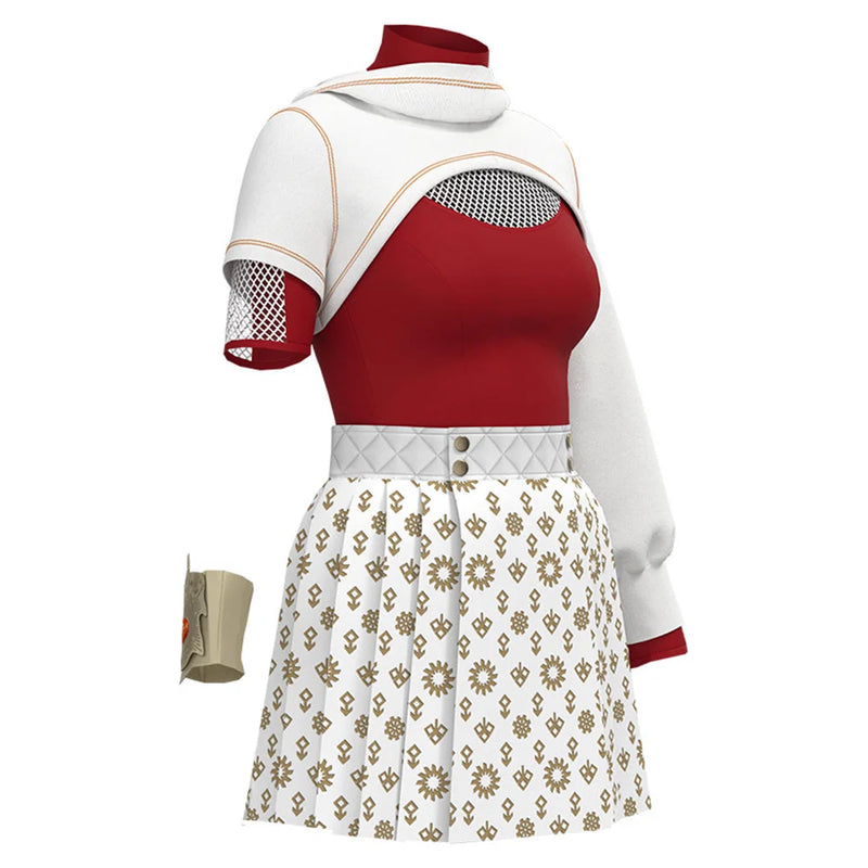 Kids Nova Cosplay Costume 2025 TV Zombies Roleplay Children Coat Skirts Pants Performance Hooded Clothing Halloween Party Suit