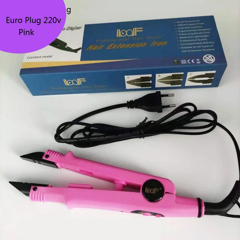 L611B /C Adjustable Extension Tongs 1Pcs Fusion Iron Hair Connectors Keratin Bonding  Keratin Welding Machine Hair salonTool