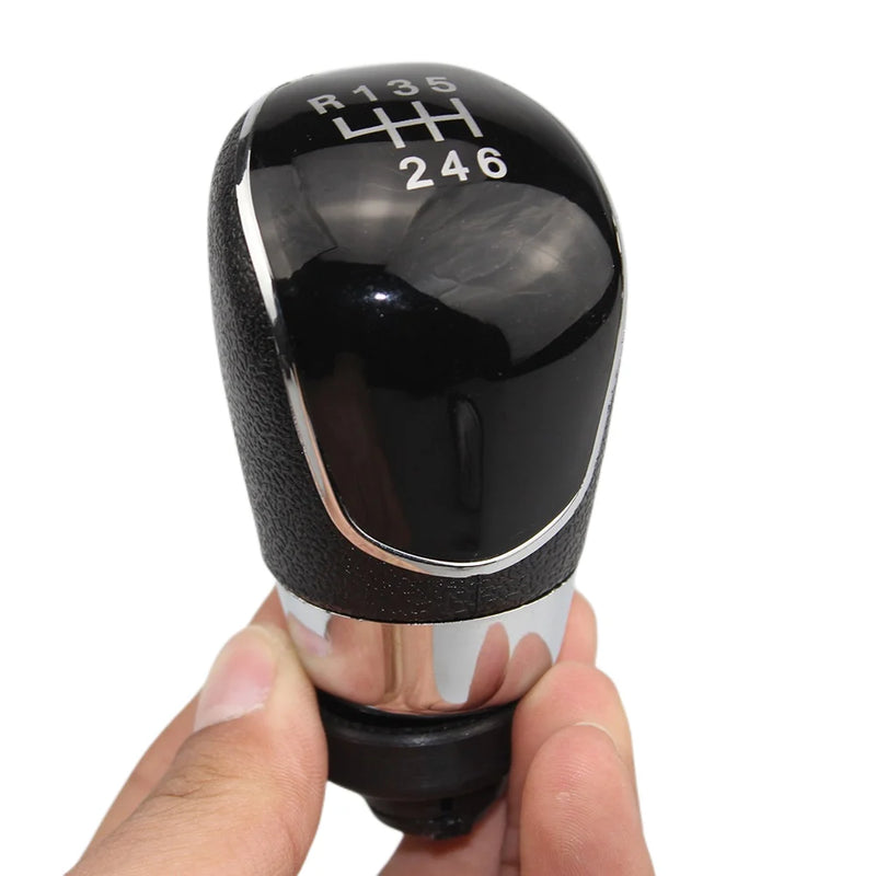 5/6 Speed Manual Gear Shift Knob Lever Shifter Gaiter Boot Cover Case For Ford Fiesta 2008 2009 2010 2011 2012 Car Styling