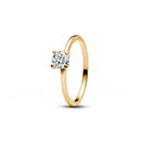 Novo real 925 prata esterlina moda design irregular coração redondo anel quadrado senhoras jóias finas acessório de noivado de casamento