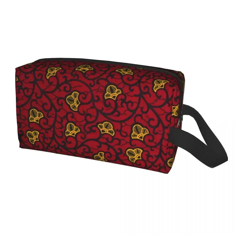 Bag Travel Cosmetic Organizer Fashion Traditional Africa Ethnic Pattern Storage Toiletry Bags