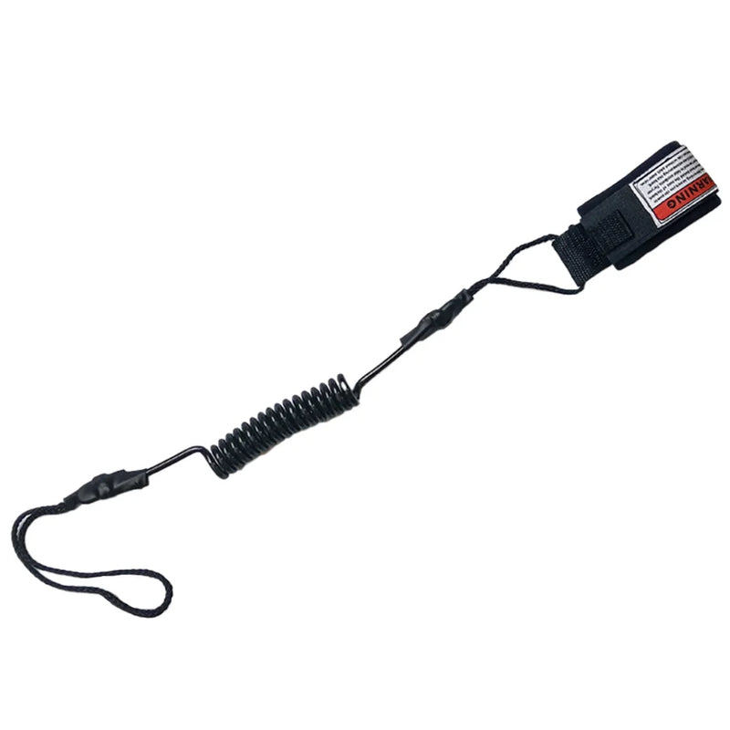Premium Coiled Bodyboard Leash Stay on Board Ankle Strap Paddleboard Ankle Leash Surfing Accessories
