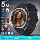 2025 novo relógio inteligente 4g/5g sim completo netcom wifi nfc gps 32gb relógios para homem 32gb de armazenamento câmera hd smartwatch para ios/android