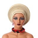 Headtie Africano para Mulheres, Headtie Nigeriana, Aso Oke Headtie, Hijab, Envoltório Cabeça, Turbante, Tampas de Quimioterapia, Lenço Feminino, Alta Qualidade, Festa de Casamento