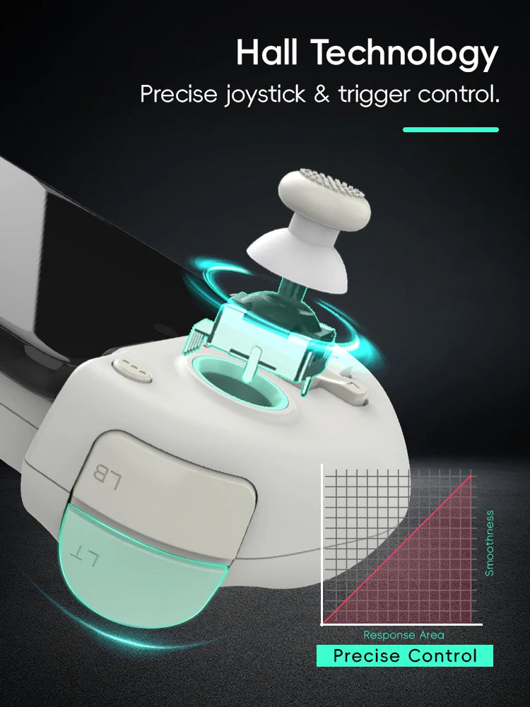 Controlador sem fio DATA FROG X3 para controlador de jogo Android para Samsung Galaxy para PUBG Mobile para Switch/Switch OLED