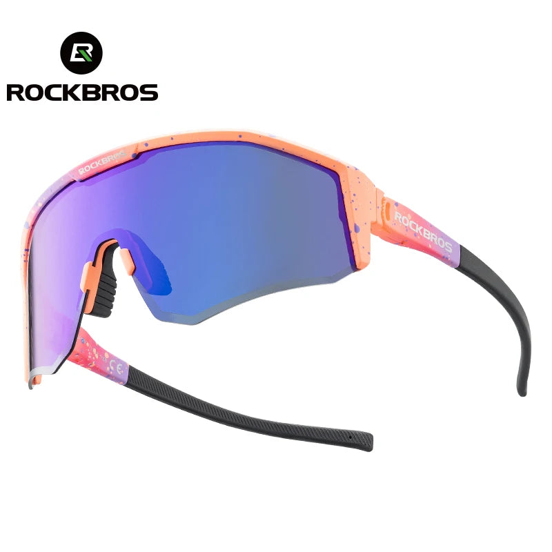 ROCKBROS Polarized Cycling Glasses Men Women Sun Protect Outdoor Sports Eyewear Sunglasses Running Riding Bike Bicycle Glasses