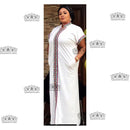 Vestido longo para as mulheres, roupas tradicionais africanas, impressão dashiki, tamanho solto, para a senhora (cp06