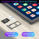 Bdf android 10.1 Polegada tablet pc google play octa núcleo câmeras duplas duplo sim 3g telefone chamada tablets bluetooth wifi 4gb + 64gb rom