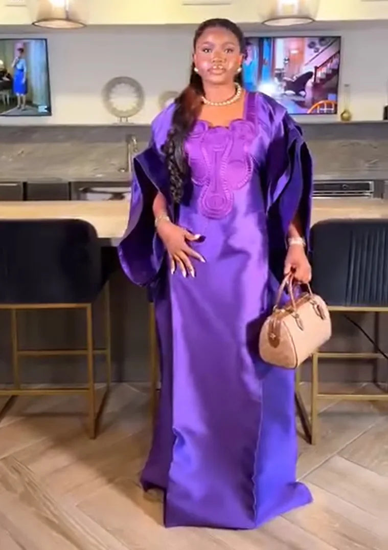 Abayas African Dresses for Women 2025 Traditional Africa Clothing Dashiki Ankara Outfits Gown Robe Muslim Kaftan Maxi Long Dress