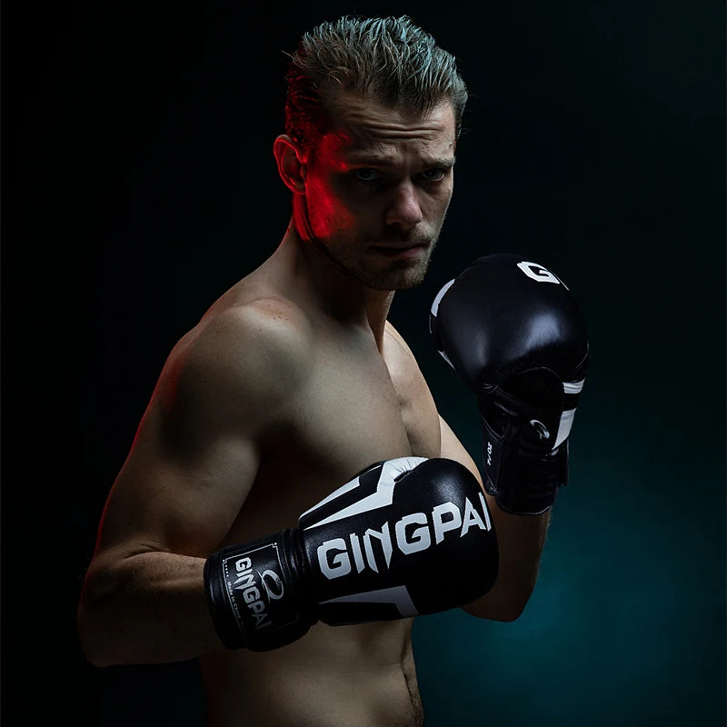 6/8/10/12oz Kids Women/Men Boxing Gloves Sanda Sparring Muay Thai MMA Karate Punch Training Mitts Kickboxing Boxe De Luva DEO