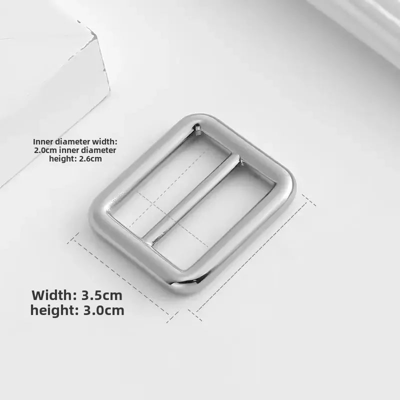 Adjustable Shoulder Strap Buckle for Canvas Bag Length Modification Accessory Mini Evelyn Bag Parts And Accessories