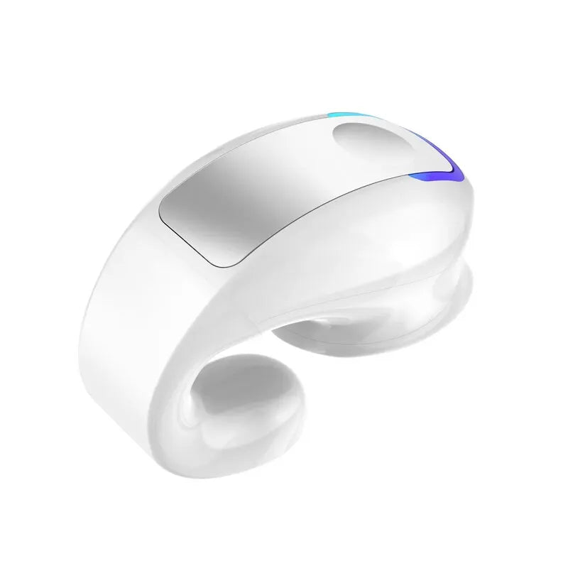 GD28 Bluetooth 5.3 Ear Clip Headphone TWS Wireless Earphones Single In-Ear TWS HiFi Stereo Touch Control Sports Headset with Mic
