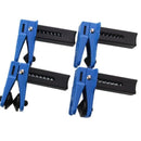 Plugue de tubo de óleo de freio de carro, 4 unidades, braçadeira de bico de freio automotivo, ferramenta de óleo, tubulação de freio para evitar derramamentos de óleo