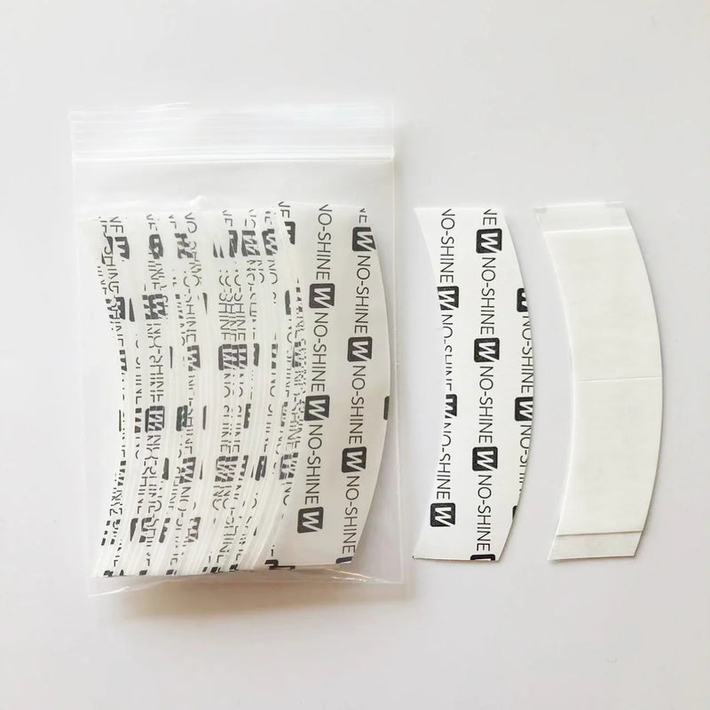 36pcs C Contour Walker No Shine Wig Tape Waterproof Double Sided Adhesive Tape for Toupee Lace Wig Hair Pieces Hair System Tape