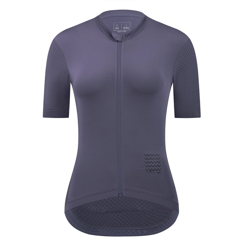 Ykywbike camisa de ciclismo feminina manga curta magro camisa de bicicleta de estrada camisa pro equipe roupas de ciclismo respirável