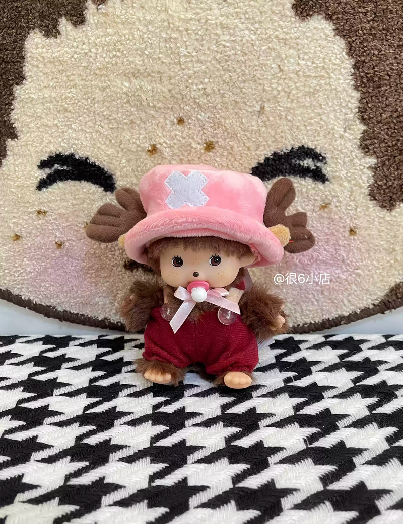 In Stock 15cm Mongon Monkey Kawaii Doll Keychain Bag Pendants Toy Hand Puppet Decompression Children Cute Gift Decoration Gift