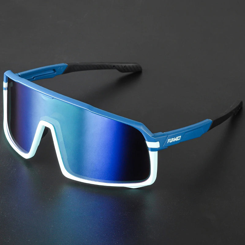 Óculos esportivos masculinos polarizados óculos de sol bicicleta mtb ciclismo uv400 óculos para pesca caminhadas jogging golfe beisebol