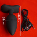 Electro bdsm plug anal. estim e-stim butt plug vibrador vagina ânus expansão massagem de próstata dilatador de bunda, sexo elétrico, electrodosex