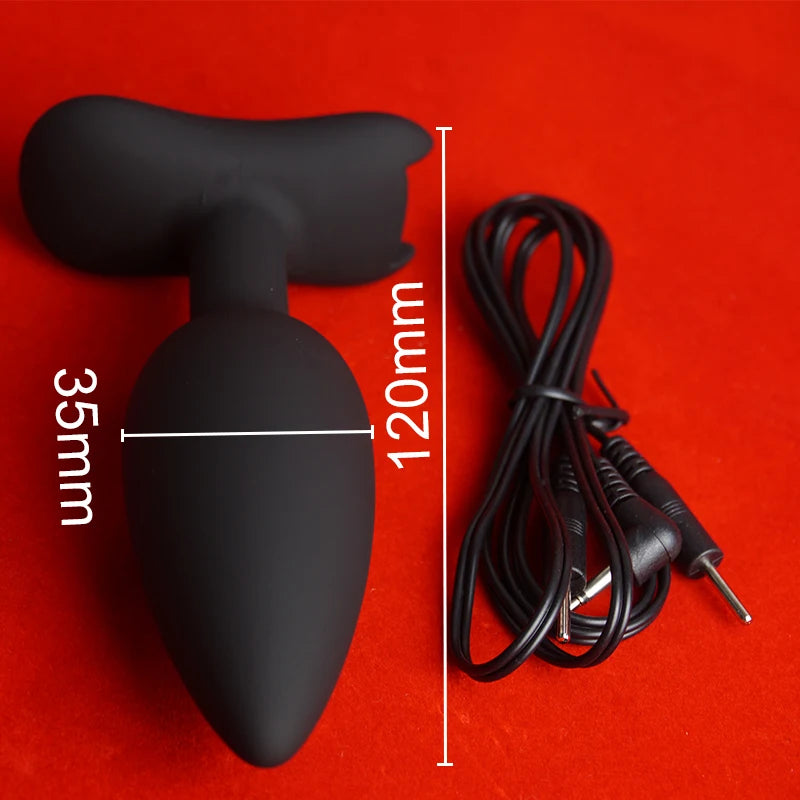 Electro bdsm plug anal. estim e-stim butt plug vibrador vagina ânus expansão massagem de próstata dilatador de bunda, sexo elétrico, electrodosex