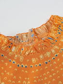 Plus size 2025 verão novo feminino elegante fino ajuste vestido de manga curta-preto ouro e vermelho paisley impressão bainha franzida em torno do pescoço