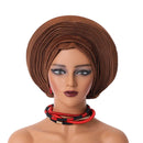 Headtie Africano para Mulheres, Headtie Nigeriana, Aso Oke Headtie, Hijab, Envoltório Cabeça, Turbante, Tampas de Quimioterapia, Lenço Feminino, Alta Qualidade, Festa de Casamento
