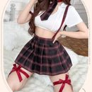 Lingerie da escolar Lingerie definida estudante cosplay vestido sofisticado trajes uniformes adultos