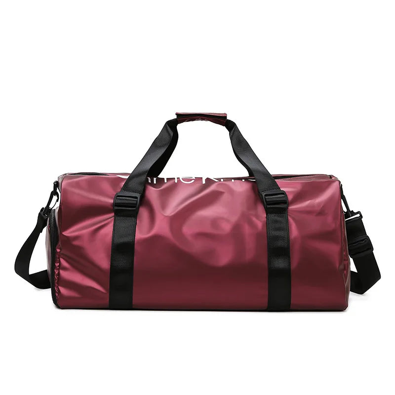 New Large Capacity Unisex Travel Duffel Bag Waterproof Sports Fitness Handbag with Shoe Box Dry Wet Separation Swimming Bags