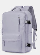 Grande capacidade mochila de viagem ao ar livre mochila feminina saco de sapato mochila de viagem ao ar livre portátil mochila