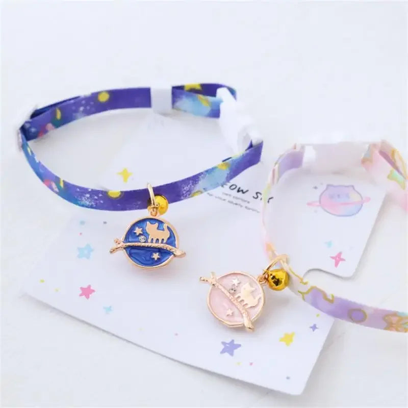 Adjustable Newborn Kitten Collar, Breakaway Safety Collar with Bell, Soft and Comfortable, Ideal for Small Dogs, Pet Accessories