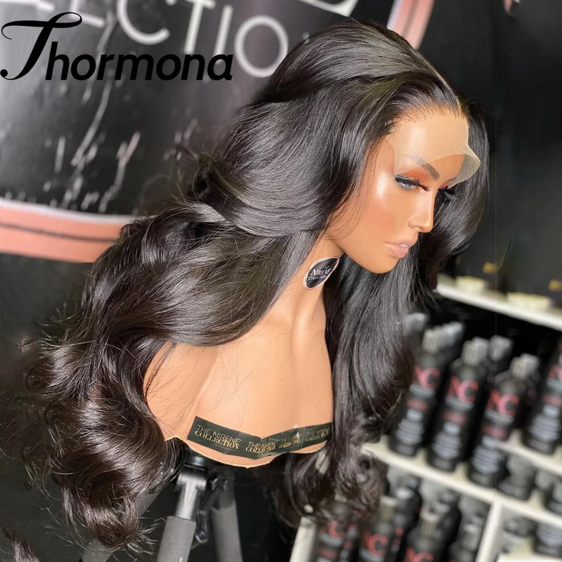 30 Inch Pink Lace Front Wigs Synthetic Body Wave Hd Transparent Lace Frontal Wigs for Women Light Pink Colored Wig Pre Plucked