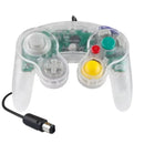 Controlador de jogo com fio para GameCube NGC Joystick de gamepad com fio de botão único para console de jogos NGC