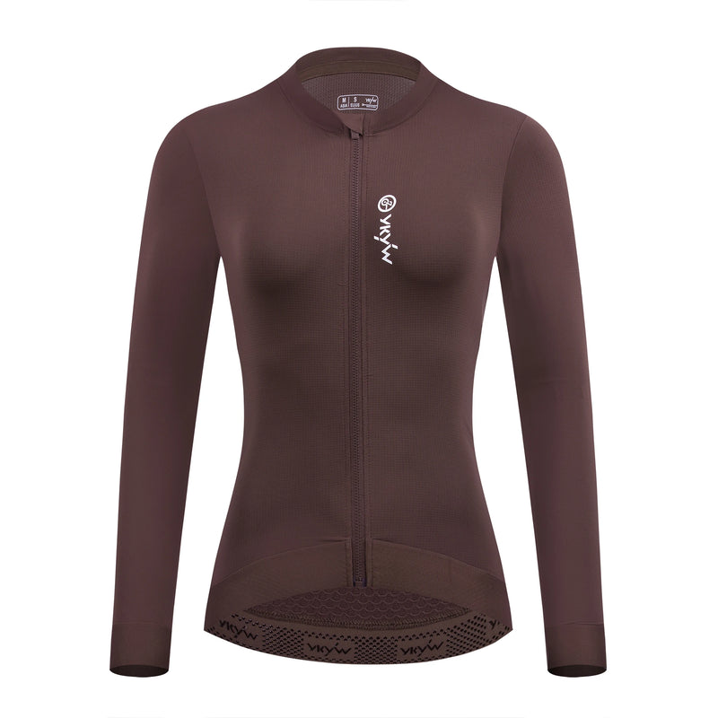 Ykywbike 2025 camisa de ciclismo feminina primavera bicicleta estrada manga longa primavera outono roupas ciclismo magro equitação camisa longa