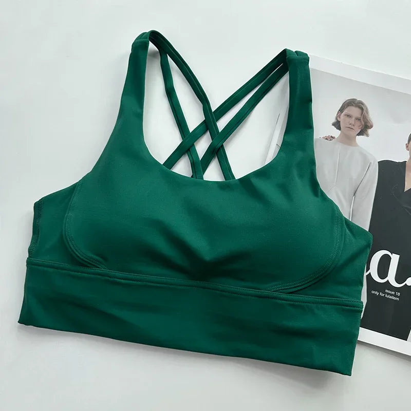 Estilo de natal 2 peças terno de yoga cor sólida ginásio conjunto de fitness cruz volta yoga topo pêssego bunda calças yoga pilates correndo terno