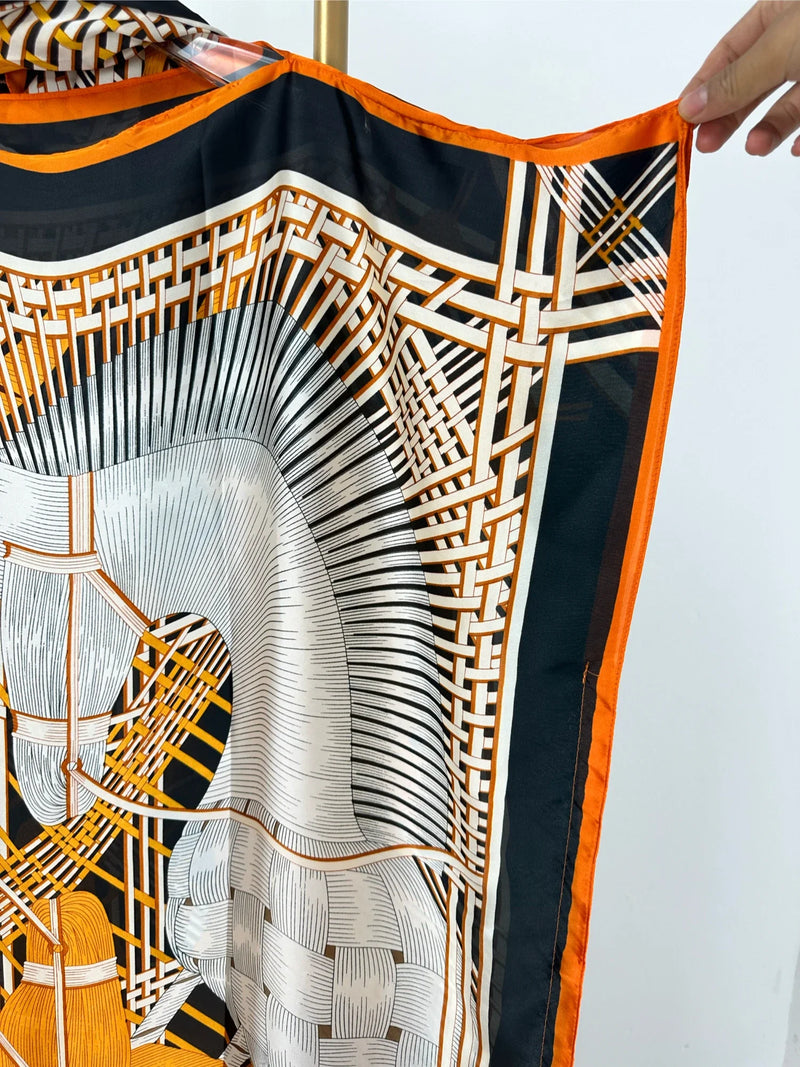 Impressionante vestido kaftan estampado africano para roupas femininas plus size do Ramadã