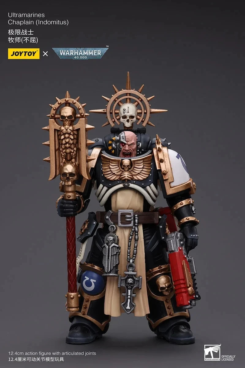 JOYTOY Warhammer 40K 1/18 Ultramarines Intercessors Victrix Honour Guard Soldier Action Figure Model Toy for Collection