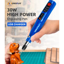 30w 3 velocidade ferramenta rotativa sem fio 3.7v broca elétrica ferramenta rotativa para gravura, lixar, polimento, escultura, corte, artesanato diy