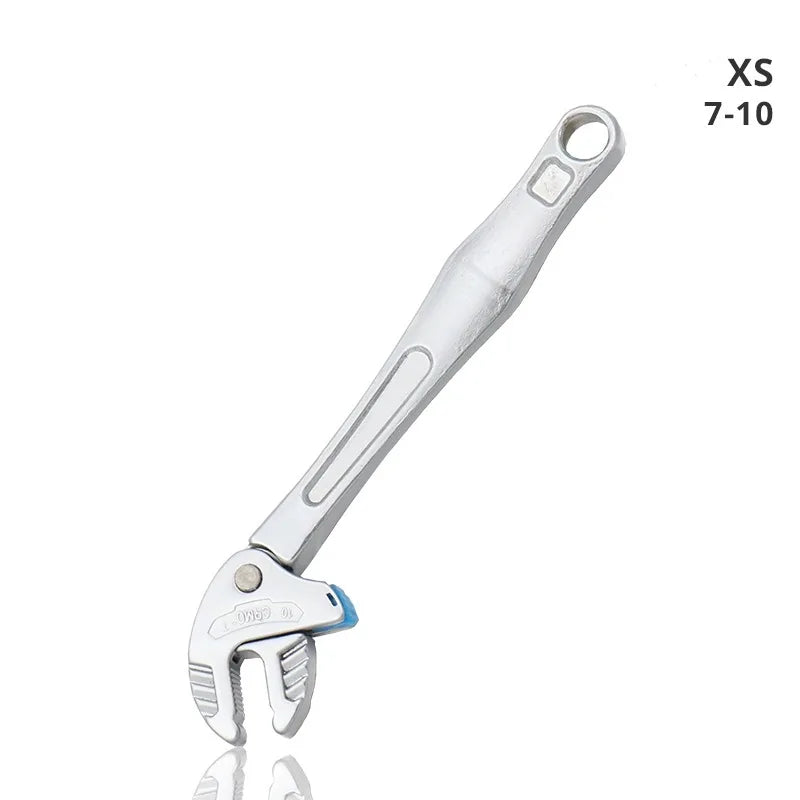 Nova chave de catraca de imitação de garra de caranguejo multifuncional com ferramentas de alicate de chave ajustável de grande abertura adaptável rápida
