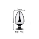 Dilatador anal de diâmetro extra grande para mulheres, Buttplug de metal, expansor anal, plug anal grande, brinquedos sexuais adultos, masturbador, ponto G