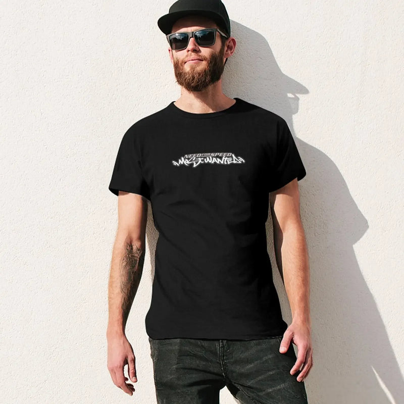 NFS Most Wanted T-Shirt Boys Whites Funny T-shirts Rapper Graphic Tees Summer Top Fruit of The Loom Mens T Shirts