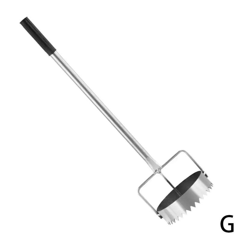 Perfurador de filme de estufa de metal durável, ferramenta de punção de filme plástico, plantio e transplante de vegetais, disjuntor de filme agrícola