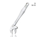 Nova chave de catraca de imitação de garra de caranguejo multifuncional com ferramentas de alicate de chave ajustável de grande abertura adaptável rápida