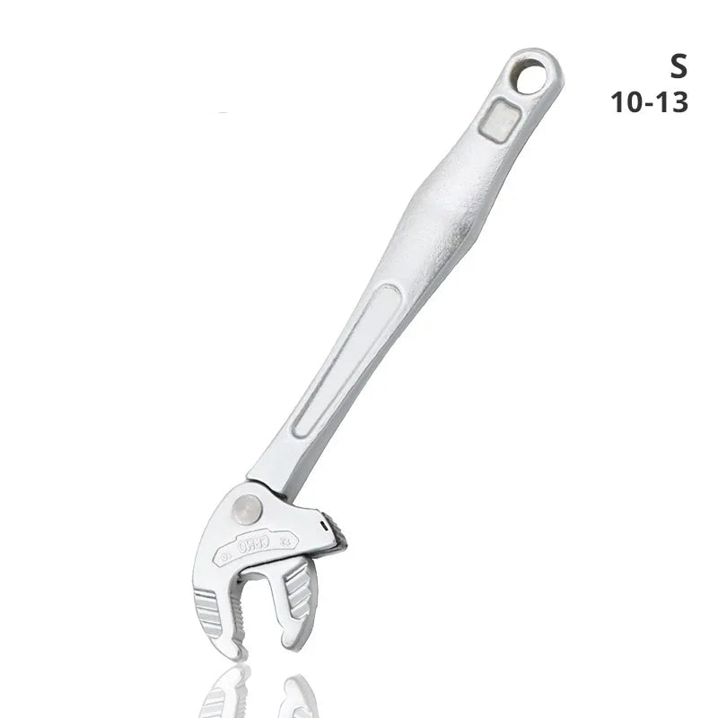 Nova chave de catraca de imitação de garra de caranguejo multifuncional com ferramentas de alicate de chave ajustável de grande abertura adaptável rápida