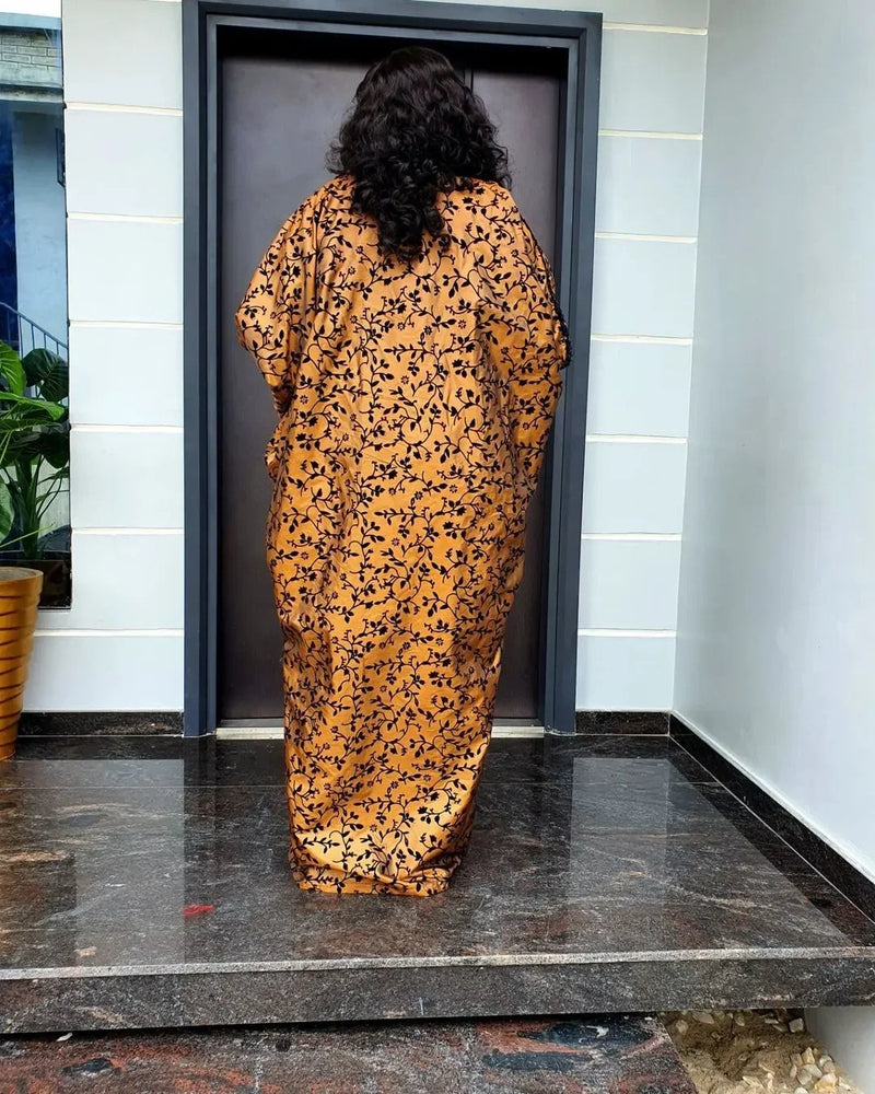 2024 Africa Clothing Abayas for Women Dubai Luxury Spring African Muslim Fashion Dress Caftan Evening Party Dresses Boubou Robe